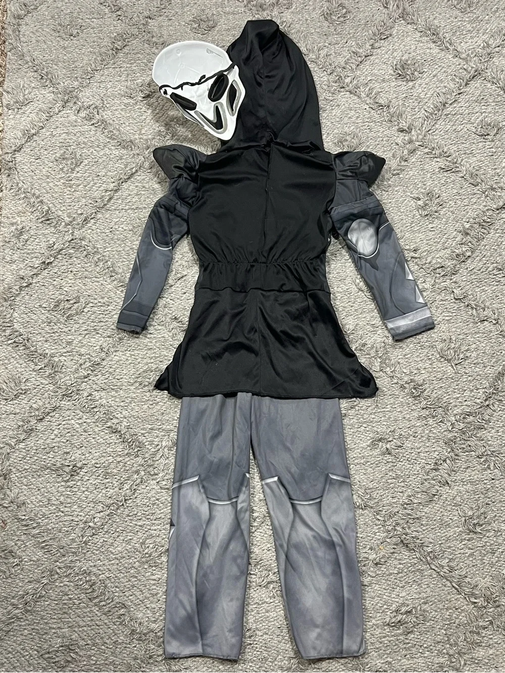 Overwatch Reaper Size SM 4-6YRS Kids Halloween Costume w/ Mask Complete Set EUC